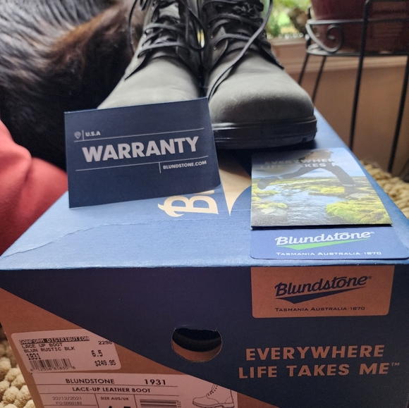 Blundstone lace up leather boot Size 6.5UK / 9.5 US - Picture 4 of 9